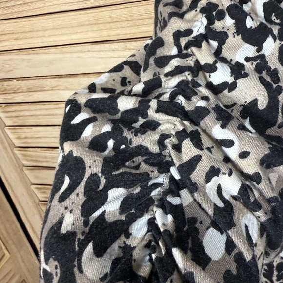 Elementz Animal Print Open Cardigan Scrunch Sleeves XL - Picture 9 of 9